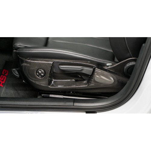 Moldura base asiento carbono ABT Audi RS3 Sportback 8V FL